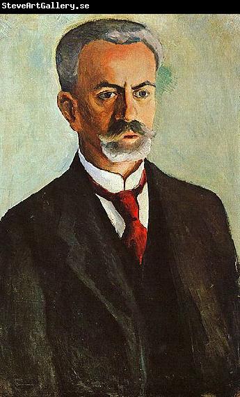 August Macke Bildnis Bernhard Koehler